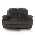 Barato preço sala de estar veludo reclinável loveseats sofá